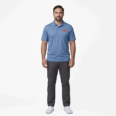 Red Kap Men's Performance Knit Gripper Flame Resistant ont Work Polo Shirt