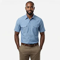Red Kap Men's Deluxe Western Work Shirt