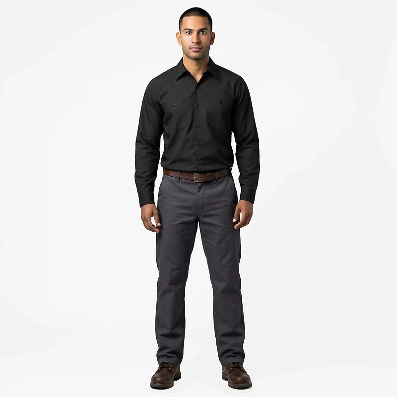Red Kap Men's MIMIX Long Sleeve Work Shirt