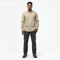Red Kap Men's Specialized Pocketless Long Sleeve Work Shirt