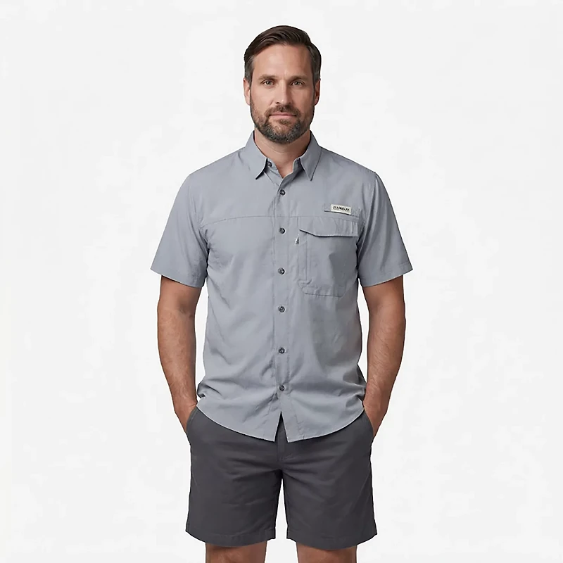 Magellan Outdoors Men's Caddo Lake Button Down Fishing Shirt
