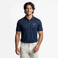 Antigua Men's Houston Texans Legacy Short Sleeve Polo Shirt