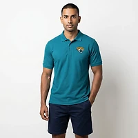 Antigua Men's Jacksonville Jaguars Legacy Short Sleeve Polo Shirt