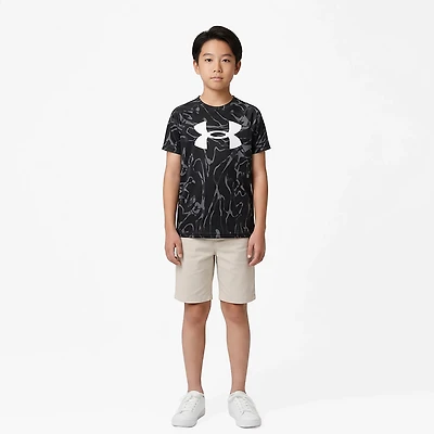 Under Armour Boys' UA Tech Printed Short Sleeve T-shirt