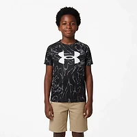 Under Armour Boys' UA Tech Printed Short Sleeve T-shirt