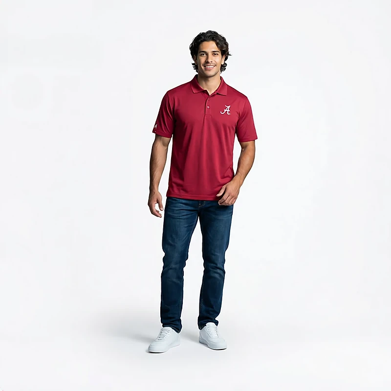 Antigua Men's University of Alabama Legacy Pique Polo Shirt