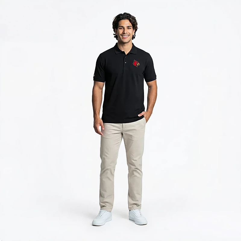 Antigua Men's University of Louisville Legacy Pique Polo Shirt