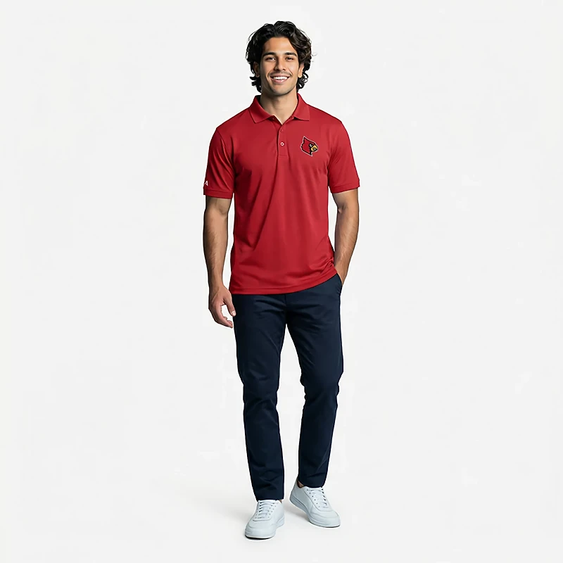 Antigua Men's University of Louisville Legacy Pique Polo Shirt