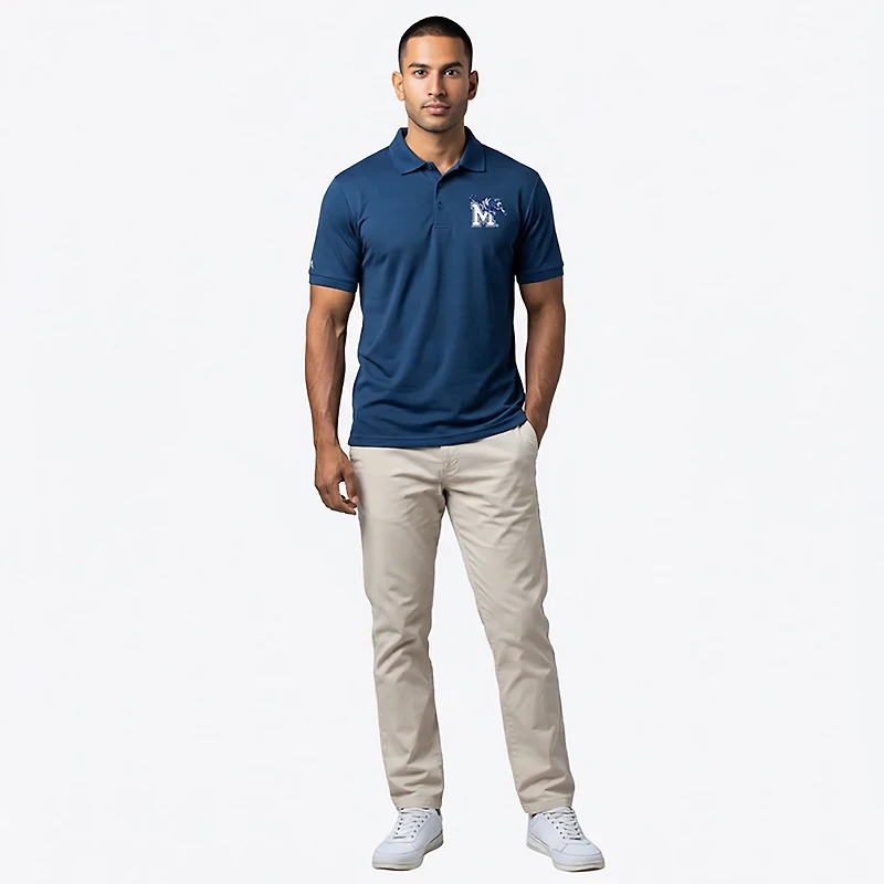 Antigua Men's University of Memphis Legacy Pique Polo Shirt
