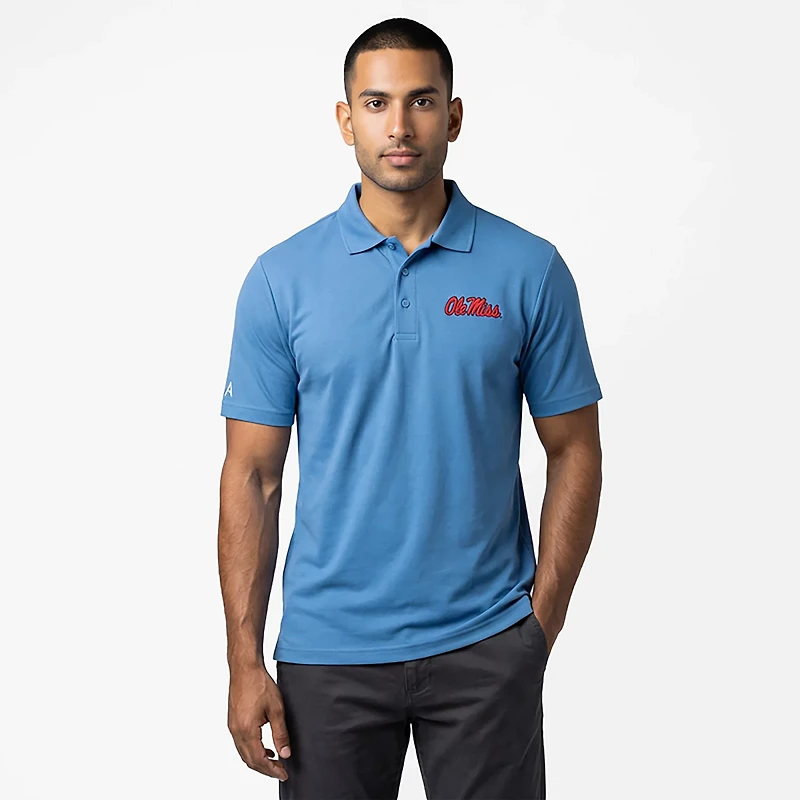 Antigua Men's University of Mississippi Legacy Pique Polo Shirt