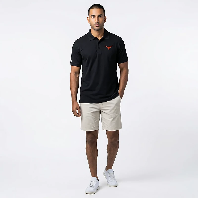Antigua Men's University of Texas Legacy Pique Polo Shirt