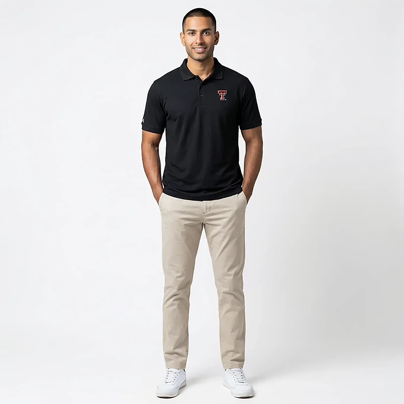 Antigua Men's Texas Tech University Legacy Pique Polo Shirt