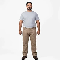 Smith's Workwear Men's 5-Pocket Canvas Stretch Pants
