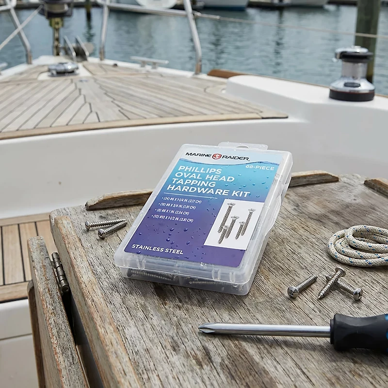 Marine Raider SS Oval Head Tapping Kit - 68 Pieces