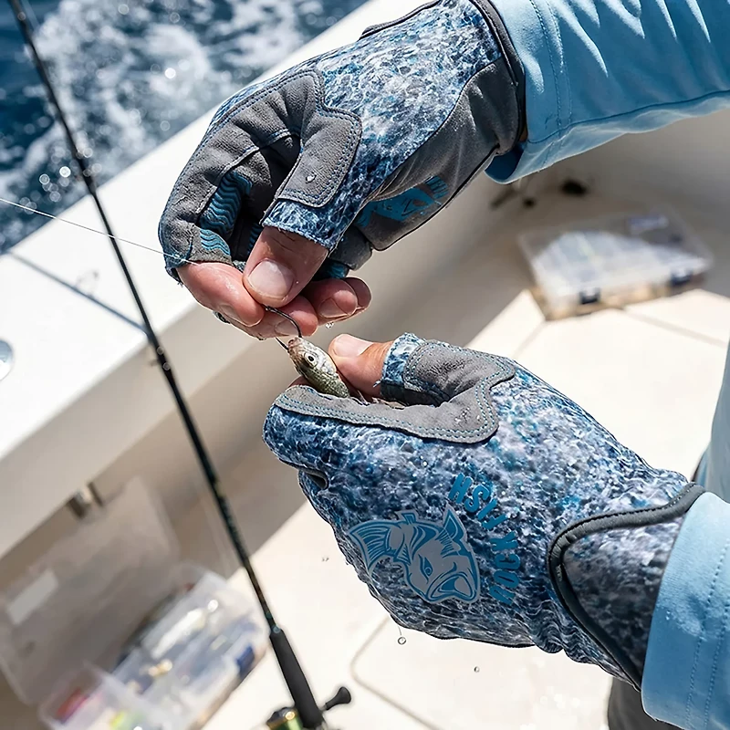 ROCK Fish Baiter Pro Mossy Oak Series Gloves