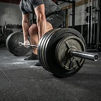 Lifeline 45 lb Olympic Bar With Collars