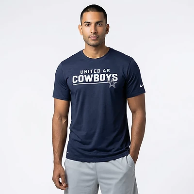 Nike Men's Dallas Cowboys Team Shoutout Legend T-shirt