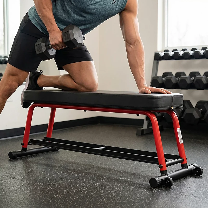 Sunny Health & Fitness Power Zone Flat Bench