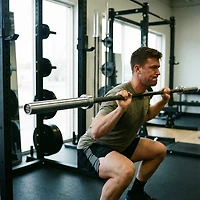 Steelbody 45lb Olympic Barbell