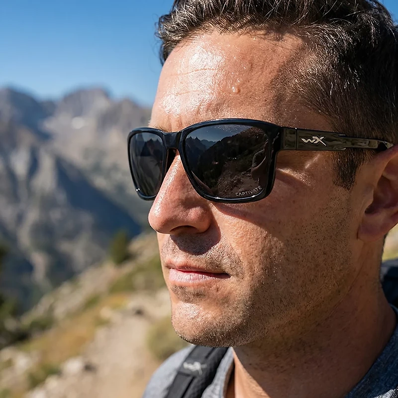 Wiley X Active 6 Trek Polarized Captivate Sunglasses