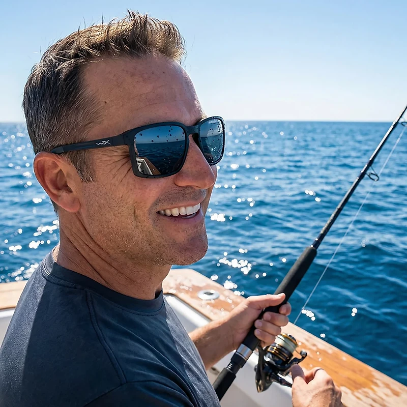Wiley X Alfa Polarized Captivate Sunglasses