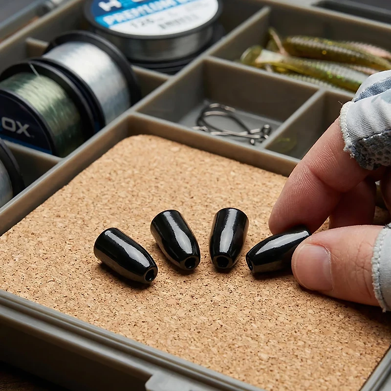 H2OX 3/16 Oz Tungsten Worm Weights 4 Pack