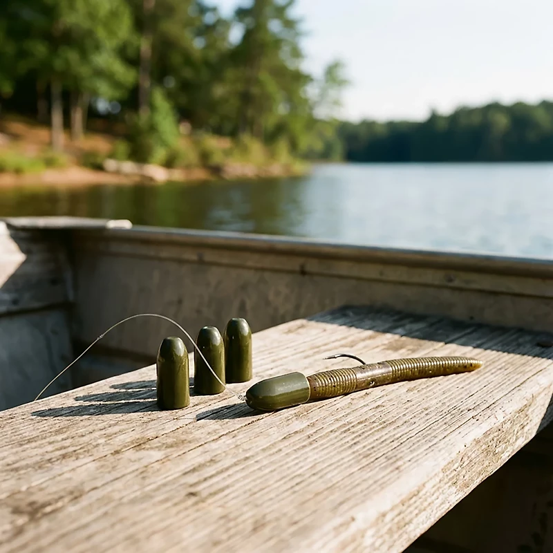 H2OX 1/4 oz Tungsten Worm Weights 3 Pack