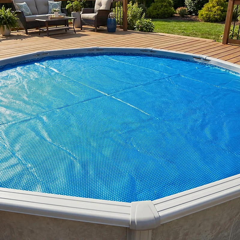 Blue Wave 8-mil Solar Blanket for 12 feet Round Above Ground Pools