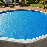 Blue Wave 8-mil Solar Blanket for 12 feet Round Above Ground Pools