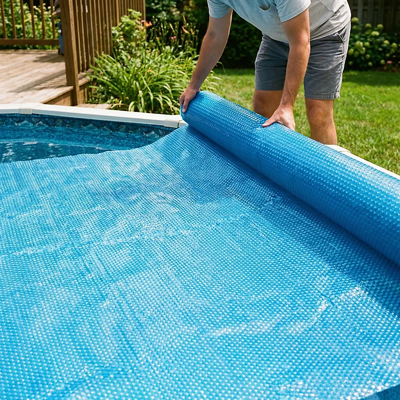 Blue Wave 8-mil Solar Blanket for Round Above-Ground Pools