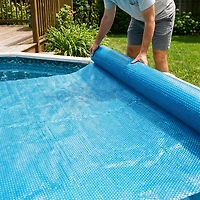 Blue Wave 8-mil Solar Blanket for Round Above-Ground Pools