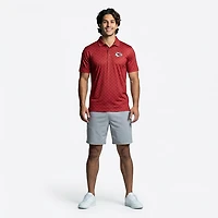 Antigua Men's Kansas City Chiefs Spark Short Sleeve Polo Shirt