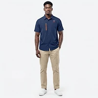 Antigua Men's University of Virginia Kickoff Woven Fishing Shirt