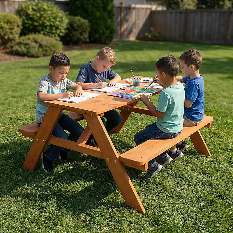 Sportspower Kids Wooden Picnic Table