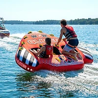 WOW Watersports 3 Person Glider Towable with Flex Seating