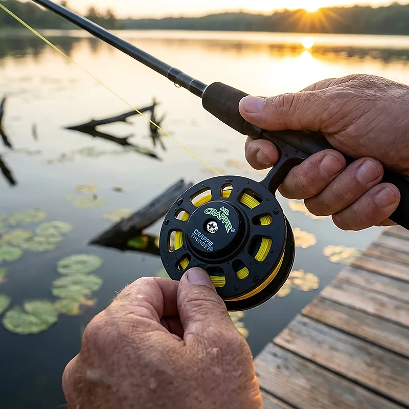 Crappie Thunder Solo Jig Reel