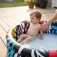 Poolmaster Pre-Swimmer Zebra Inflatable Kids Pool