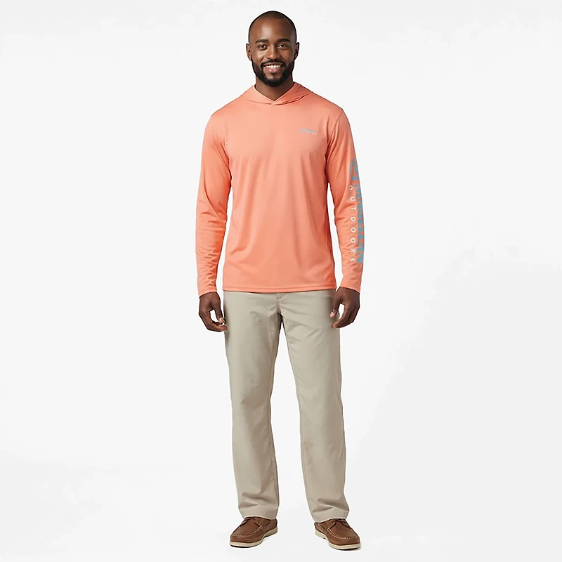 Magellan Outdoors Men's Casting Crew Long Sleeve Hoodie
