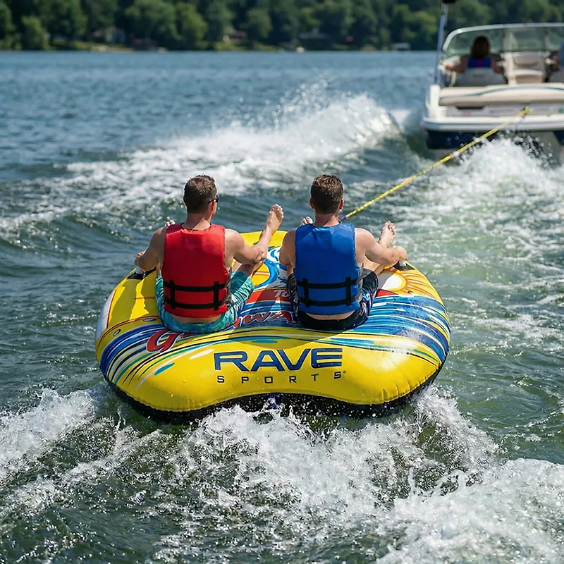 RAVE Sports Getaway 2 Person Pontoon Towable