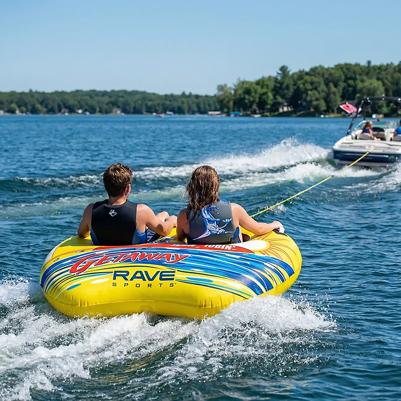 RAVE Sports Getaway 2 Person Pontoon Towable