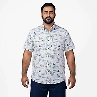 Magellan Outdoors Men's Alabama Local State Print Button-Down Shirt
