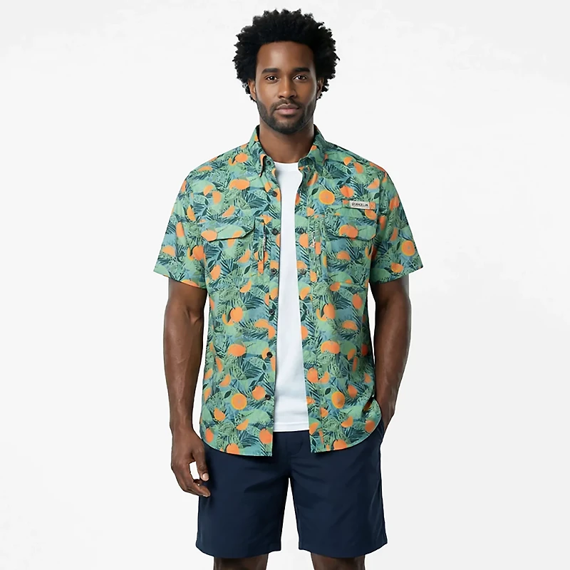 Magellan Outdoors Men's Florida Local State Print Shirt