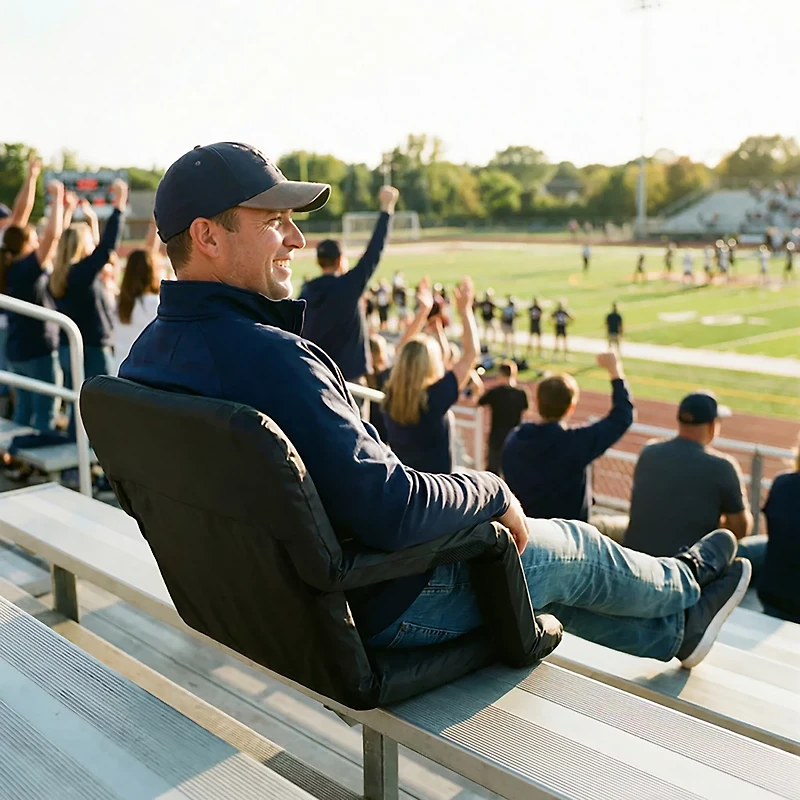 Picnic Time Ventura Portable Reclining Stadium Seat