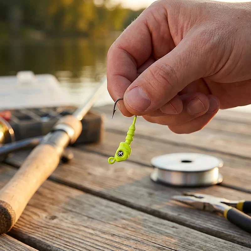 H2OX Flats Minnow Jig Heads 5-Pack with 2/0 Hooks