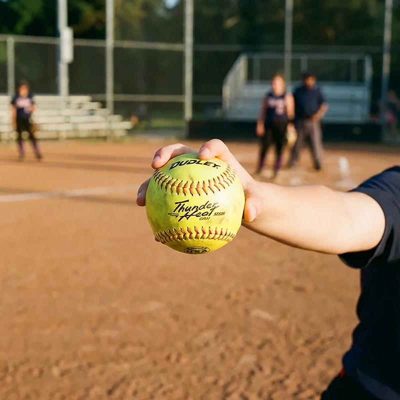Dudley NFHS USA Thunder Heat 12 in Fastpitch Softballs 12-Pack