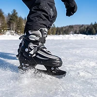 Lake Placid Boys' Summit Adjustable Ice Skates