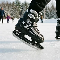 Lake Placid Boys' Summit Adjustable Ice Skates