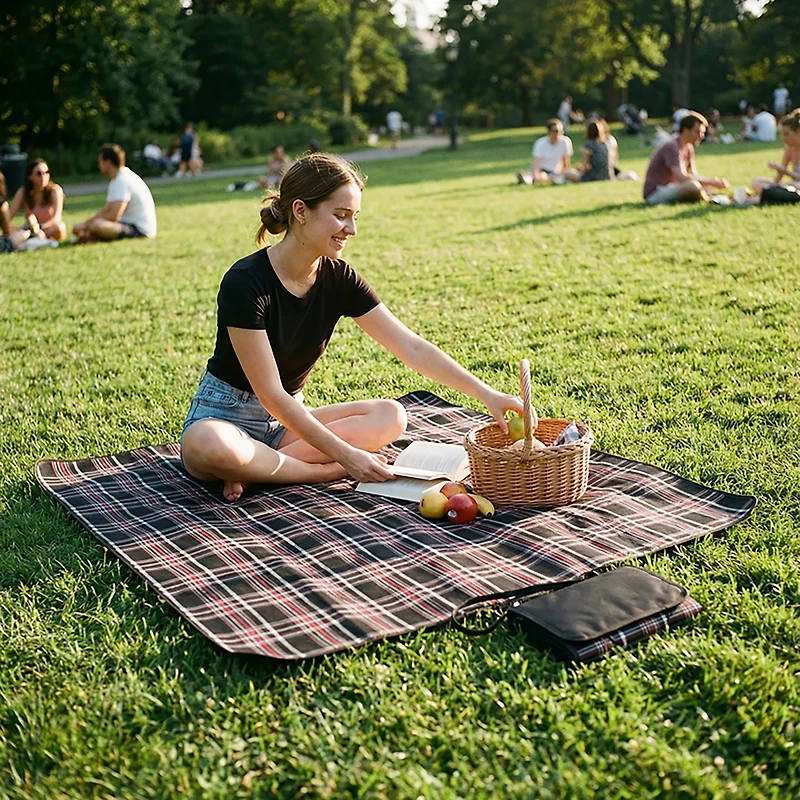 Picnic Time Blanket Tote