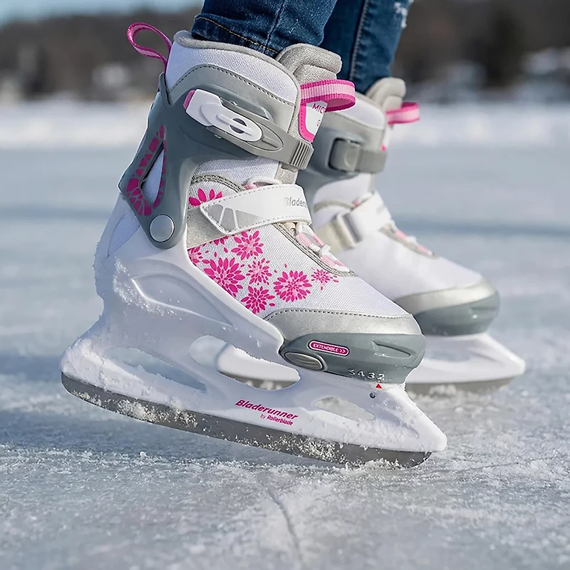 Bladerunner Junior Girls' Micro Adjustable Ice Skates