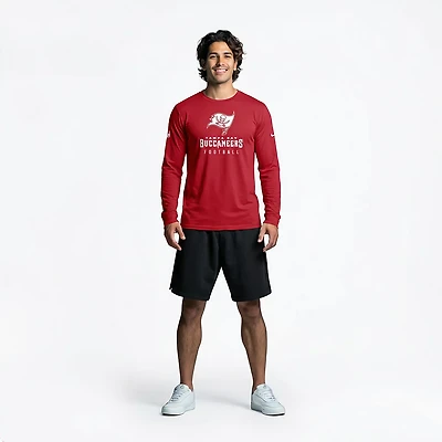 Nike Men's Tampa Bay Buccaneers Team Issue Dri-FIT Long Sleeve T-shirt